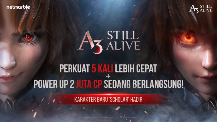 [a3 still alive] update terbaru hadirkan class “scholar” dan bonus power up 5 kali lipat