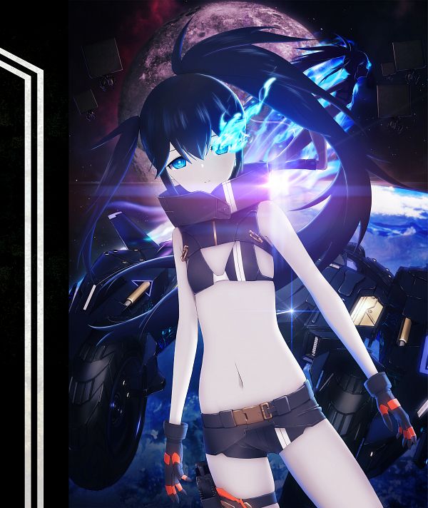 Anime Black Rock Shooter: Dawn Fall Visual