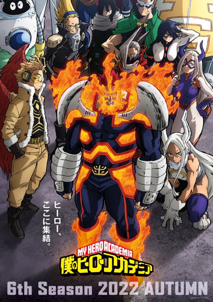 Anime Boku no Hero Academia 6th Season Visual