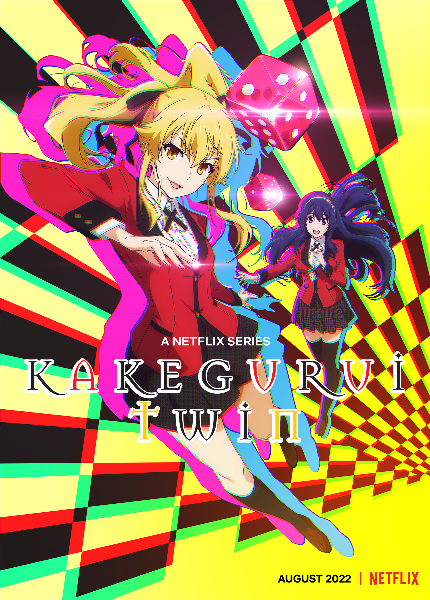 anime kakegurui twin visual 1