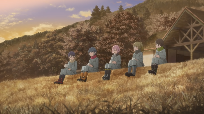 yuru camp△ movie cover