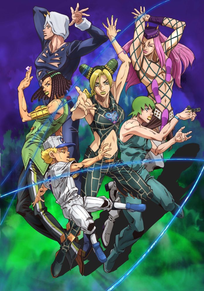 anime jojo's bizarre adventure stone ocean visual 3