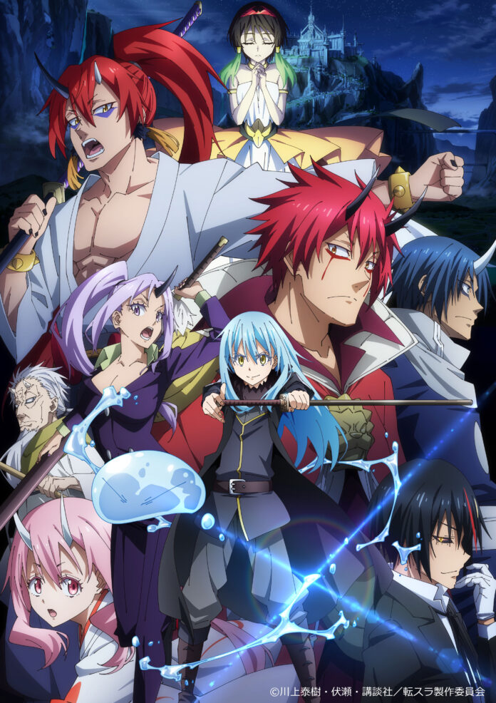 anime tensei shittara slime anime guren no kizuna visual 2