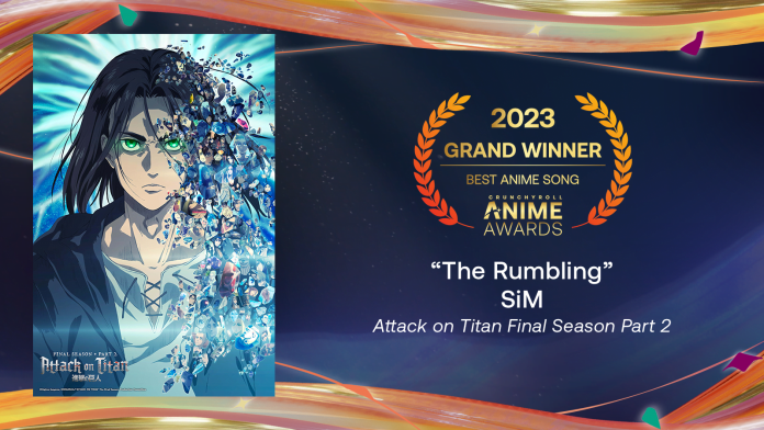 best anime song crunchyroll anime awards 2023