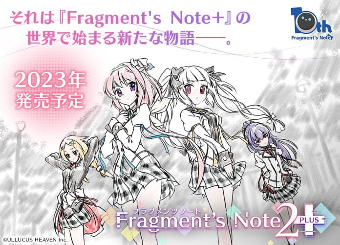 Fragment's Note 2+ - Cover