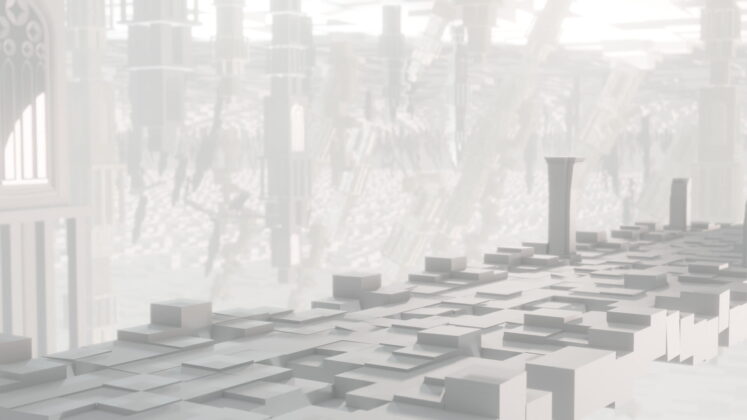 The Tower - di Dalam Tower NieR Automata