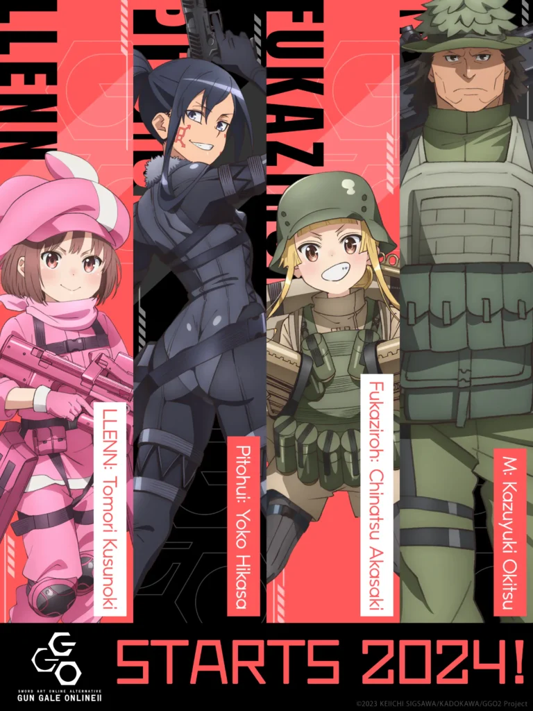 Sword Art Online Alternative: Gun Gale Online Season 2 Diumumkan Rilis 2024!