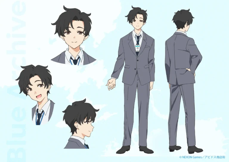 Blue Archive The Animation Rilis Design untuk Sensei