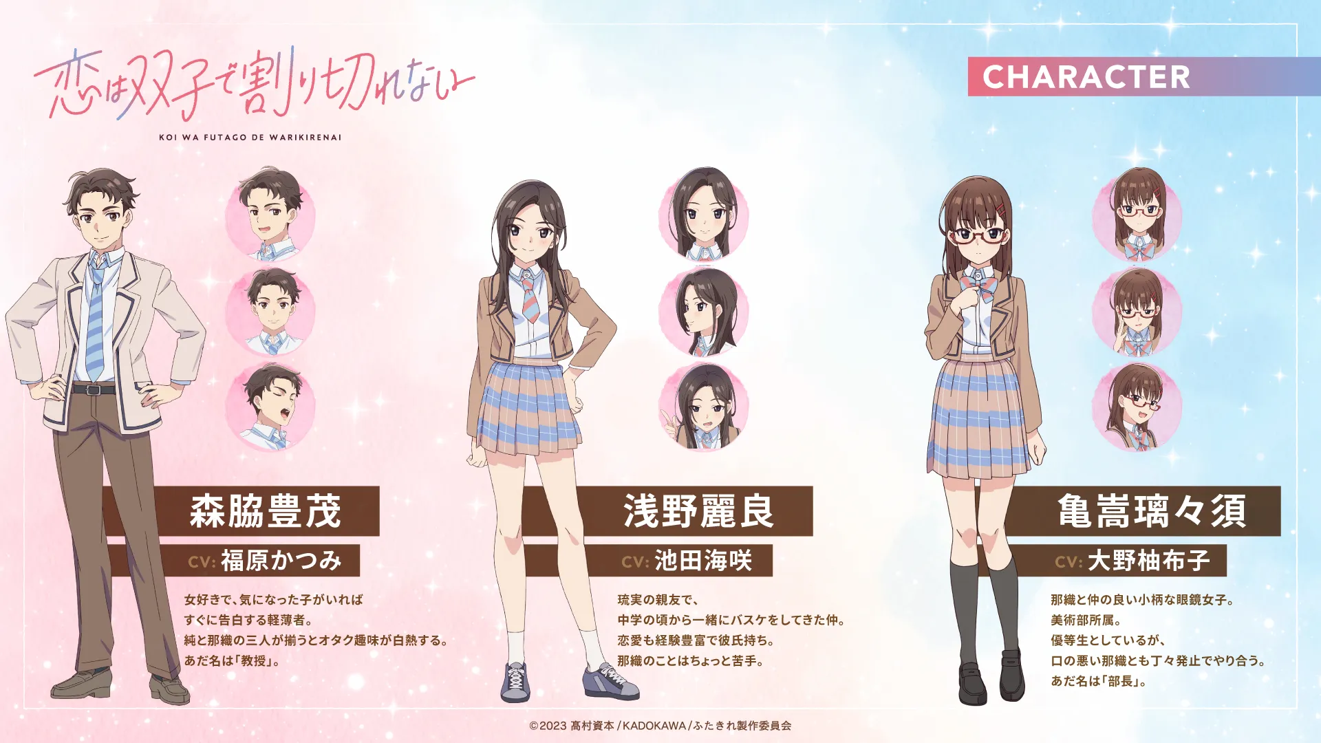 koi wa futago de warikirenai cast 2