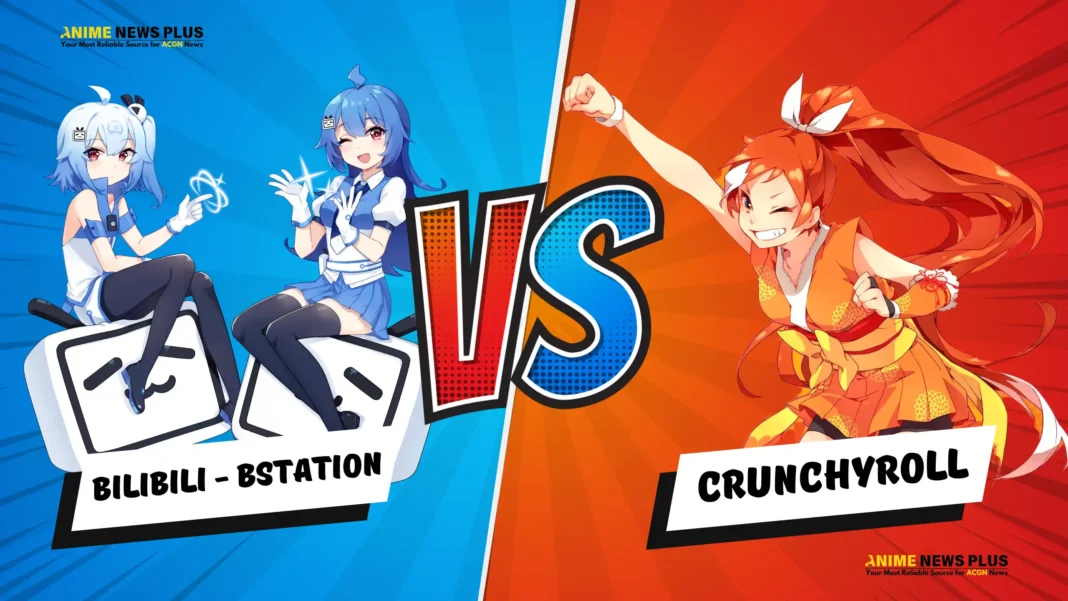 Crunchyroll vs Bilibili - Bstation