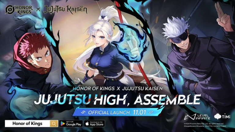 Honor of Kings Resmi Collab dengan Jujutsu Kaisen