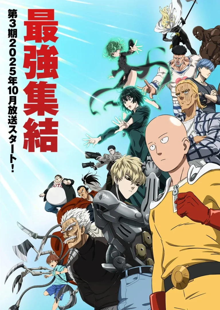 One Punch Man Season 3: Trailer & Bulan Rilis